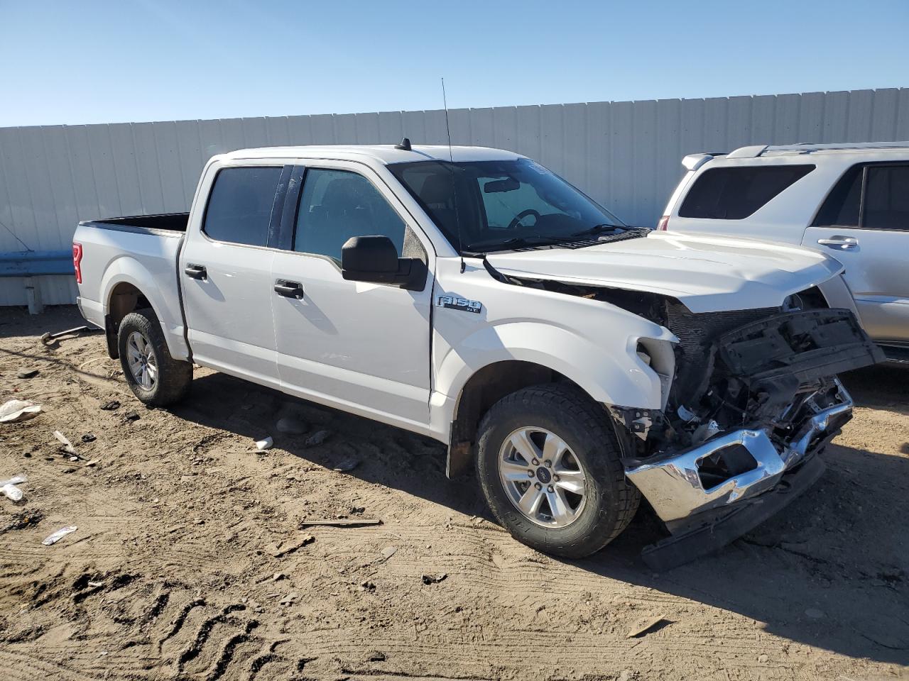 2020 Ford F-150 VIN 1FTEW1EP0LFA88162 Copart auction photo, front end damage thumbnail 4