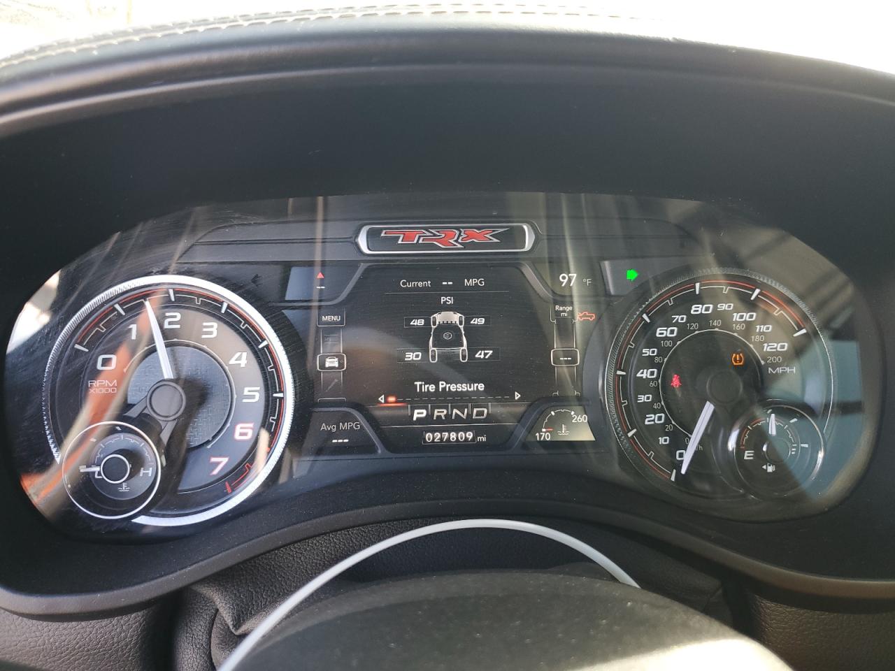 2021 RAM 1500 VIN 1C6SRFU90MN792130 Copart auction photo, vandalism damage thumbnail 9