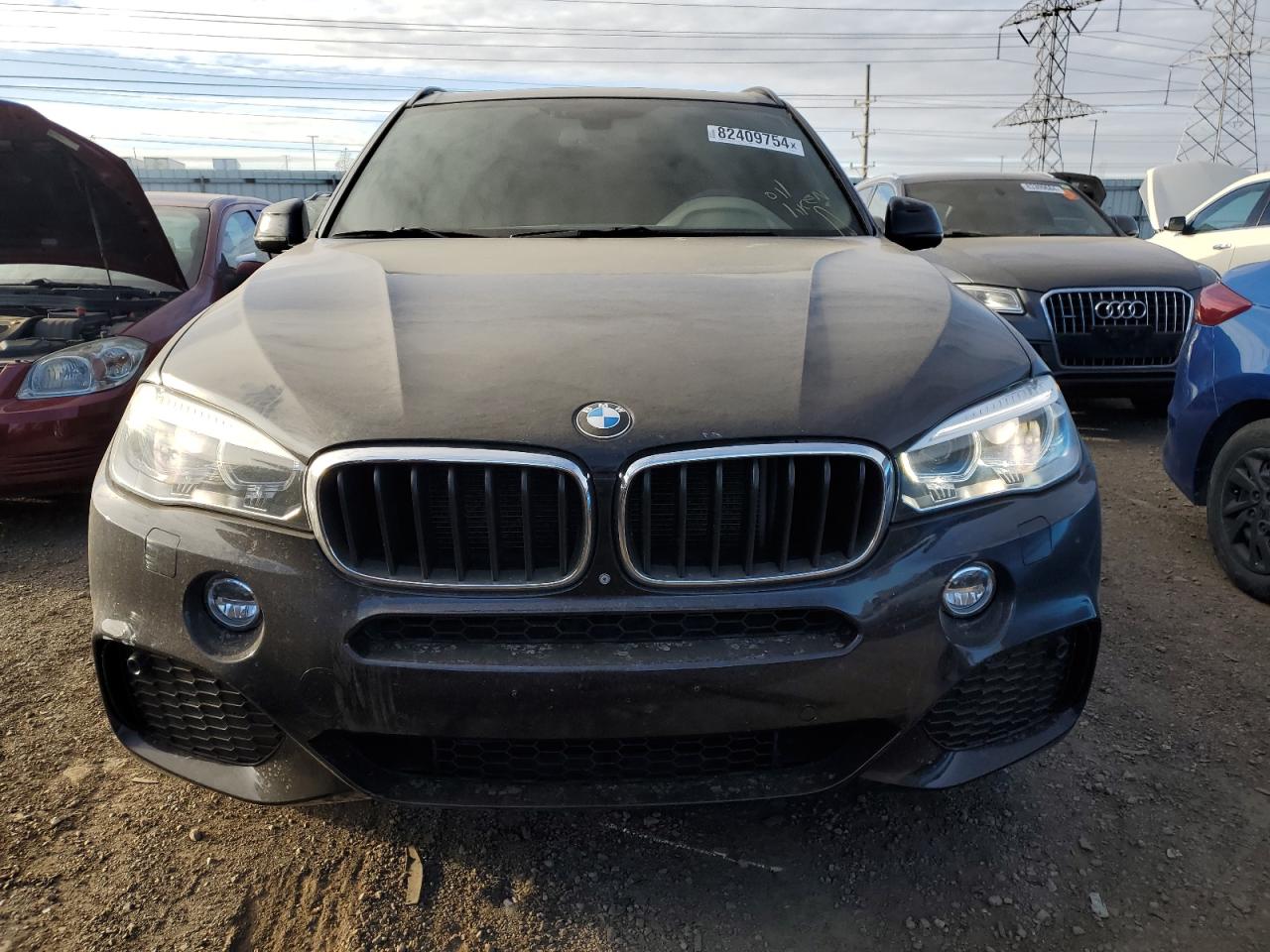 2015 BMW X5 VIN 5UXKR0C52F0K69601 Copart auction photo, rear end damage thumbnail 5