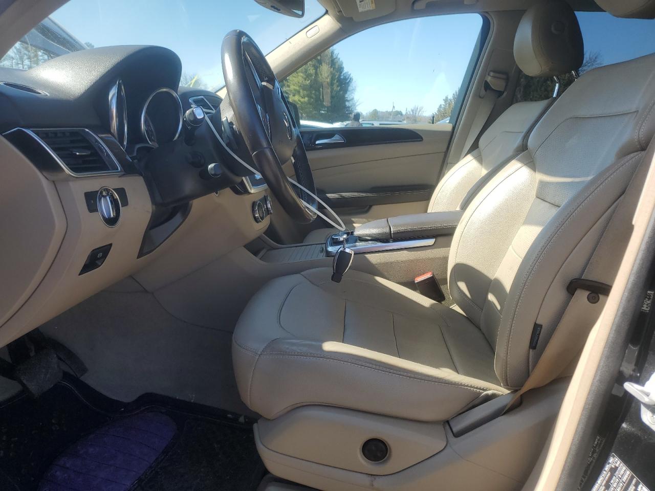 2014 Mercedes-Benz M-klasse VIN 4JGDA5HB4EA359530 Copart auction photo, front end / minor dent/scratches damage thumbnail 7
