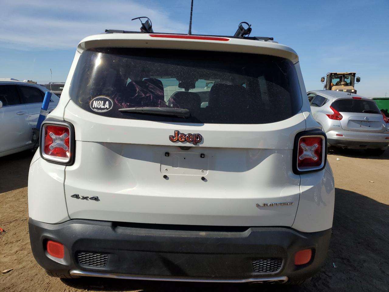 2016 Jeep Renegade VIN ZACCJBDT5GPC85647 Copart auction photo, hail / front end damage thumbnail 6