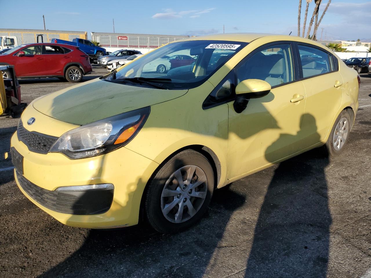 2016 KIA Rio VIN KNADM4A33G6620349