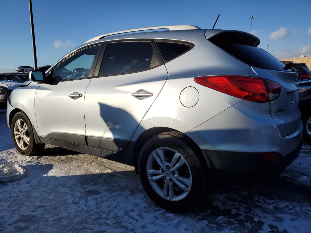 2011 Hyundai Tucson VIN KM8JUCACXBU192036 Copart auction photo, front end damage thumbnail 2