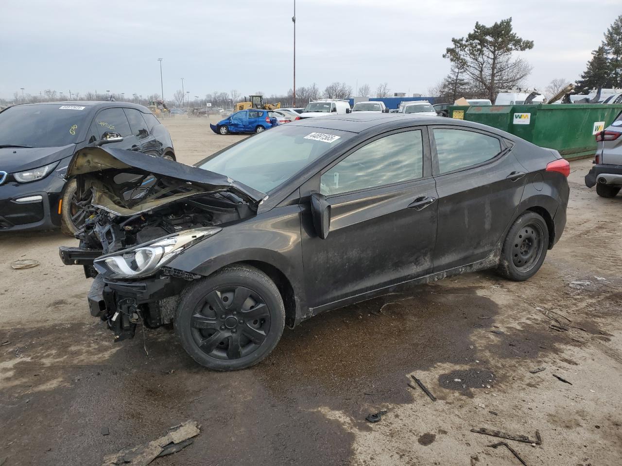 2013 Hyundai Elantra VIN 5NPDH4AE1DH420547