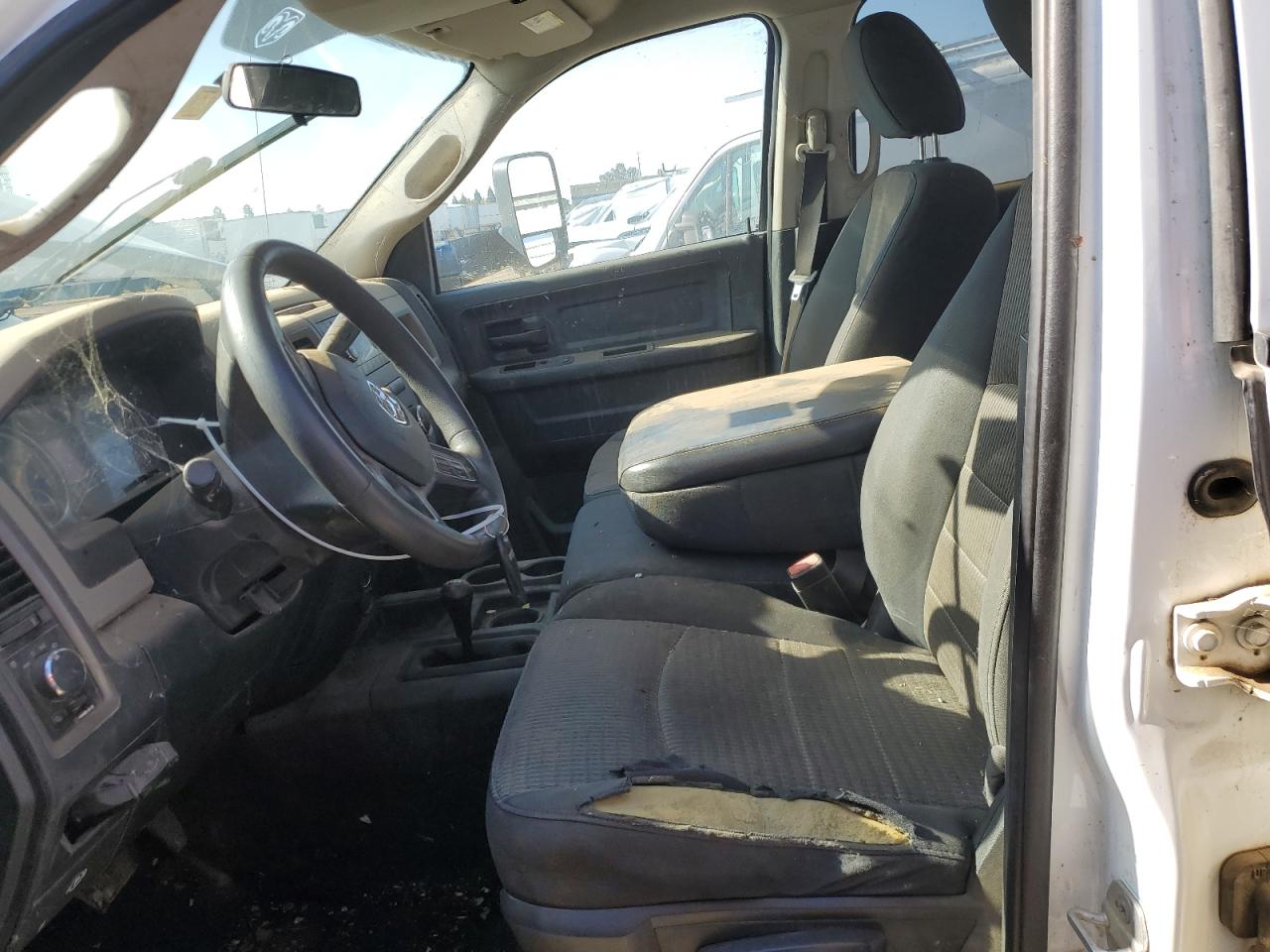2012 Dodge RAM VIN 3C63DRGL2CG132187 Copart auction photo, front end damage thumbnail 7