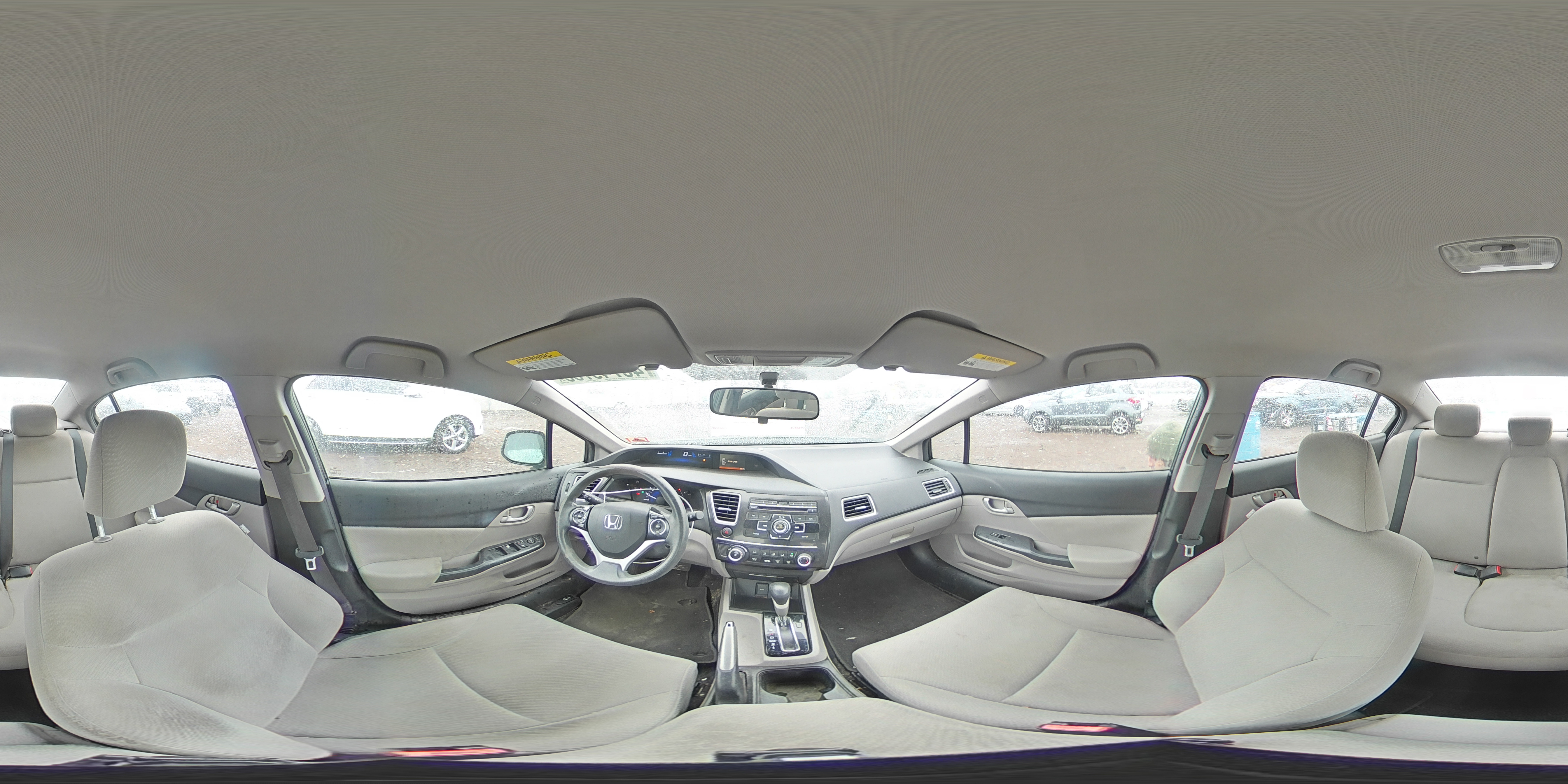2013 Honda Civic VIN 19XFB2F54DE276021 Copart auction photo, all over damage thumbnail 13