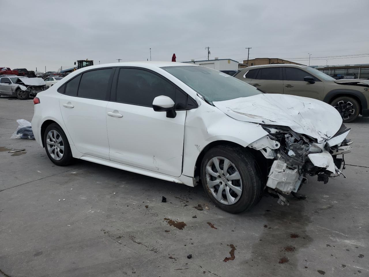 2022 Toyota Corolla VIN 5YFEPMAE5NP323475 Copart auction photo, front end damage thumbnail 4