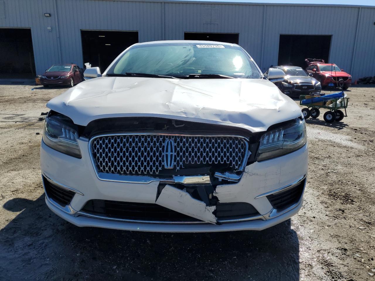 2017 Lincoln MKZ VIN 3LN6L5C95HR664634 Copart auction photo, front end damage thumbnail 5