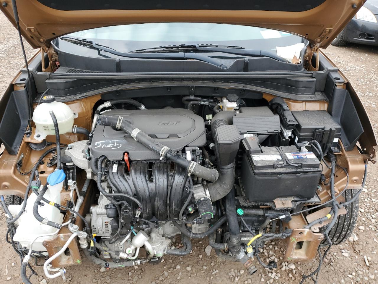 2018 KIA Sportage VIN KNDPMCAC2J7373501 Copart auction photo, front end / side damage thumbnail 12