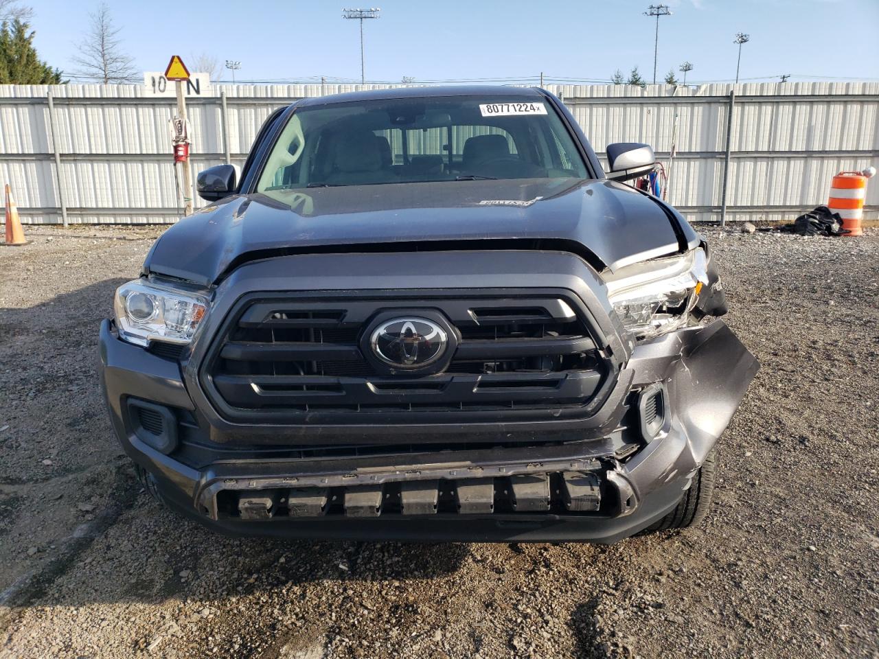2019 Toyota Tacoma VIN 3TMCZ5AN2KM271121 Copart auction photo, side / undercarriage damage thumbnail 5