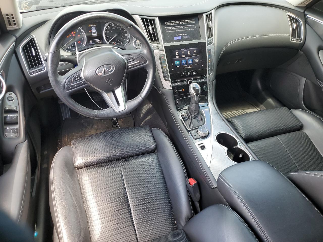 2018 Infiniti Q50 VIN JN1EV7AR3JM433905 Copart auction photo, minor dent/scratches damage thumbnail 8