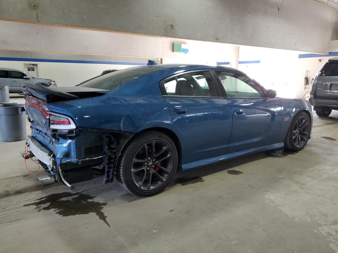 2020 Dodge Charger VIN 2C3CDXGJXLH141266 Copart auction photo, rear end damage thumbnail 3