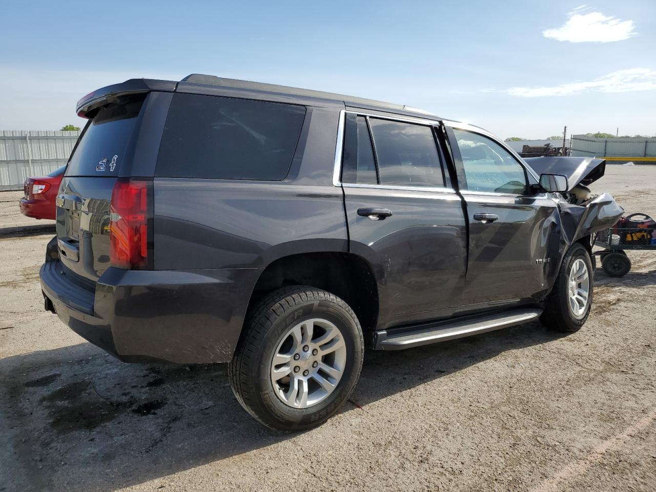 2018 Chevrolet Tahoe VIN 1GNSKAKC6JR358482 Copart auction photo, front end damage thumbnail 3