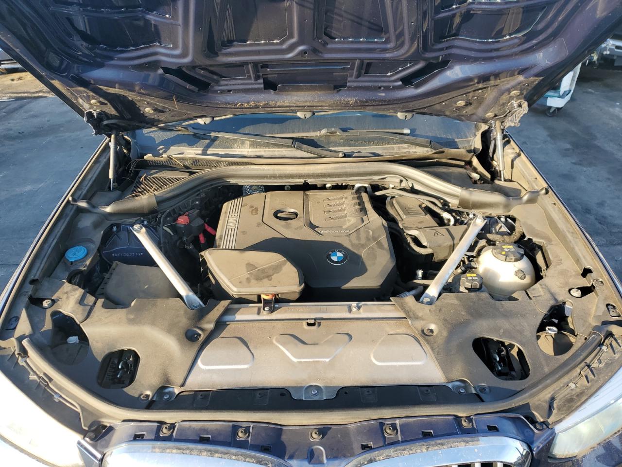 2020 BMW X3 VIN 5UXTY3C05L9C24224 Copart auction photo, all over damage thumbnail 12