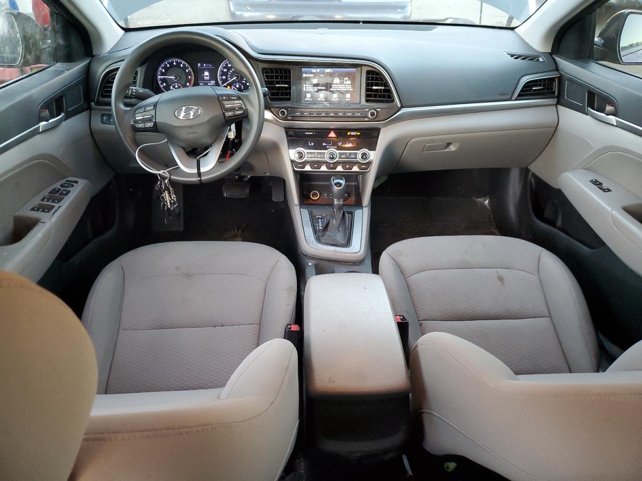 2020 Hyundai Elantra VIN 5NPD84LF2LH553211 Copart auction photo, vandalism / rear end damage thumbnail 8