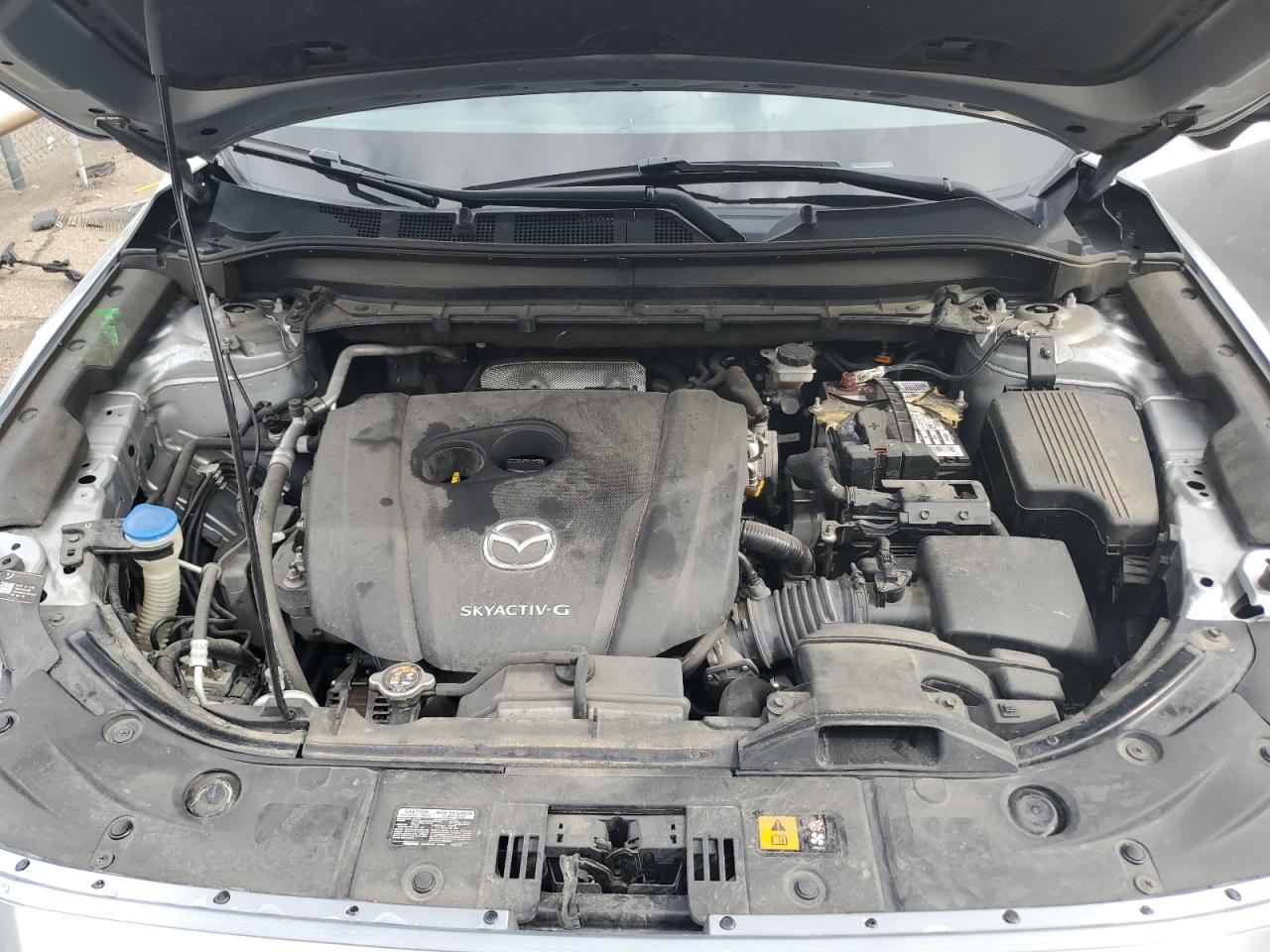 2020 Mazda CX-5 VIN JM3KFBDM8L0741573 Copart auction photo, front end / side damage thumbnail 12
