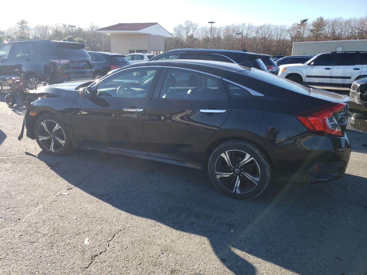2016 Honda Civic VIN 19XFC1F92GE213787 Copart auction photo, front end damage thumbnail 2