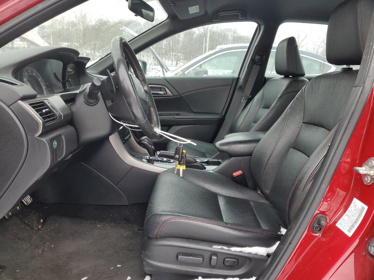 2017 Honda Accord VIN 1HGCR2F19HA042074 Copart auction photo, front end / minor dent/scratches damage thumbnail 7