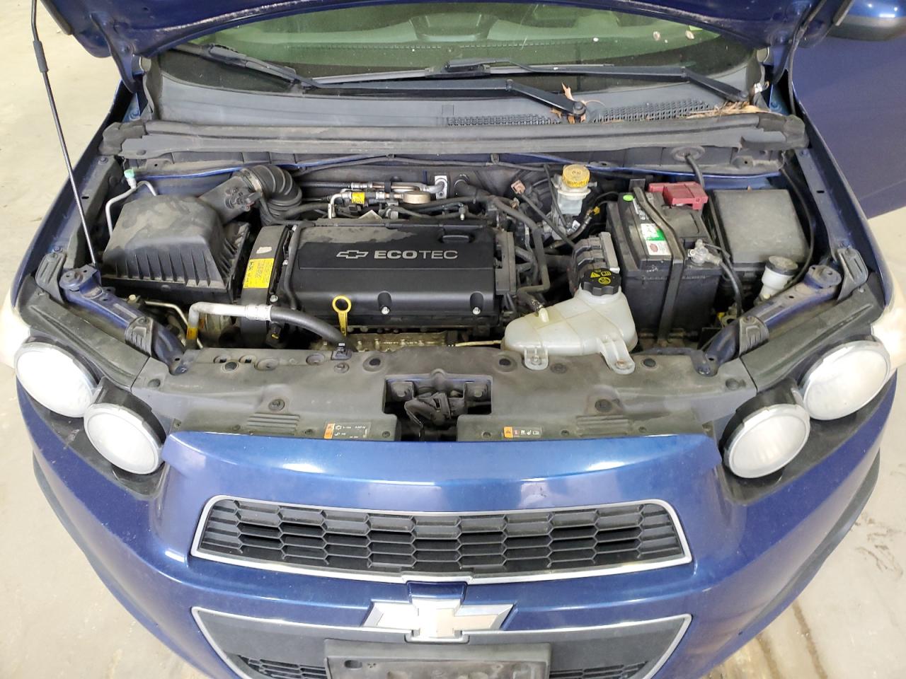 2014 Chevrolet Sonic VIN 1G1JC5SH3E4177579 Copart auction photo, rear end damage thumbnail 11