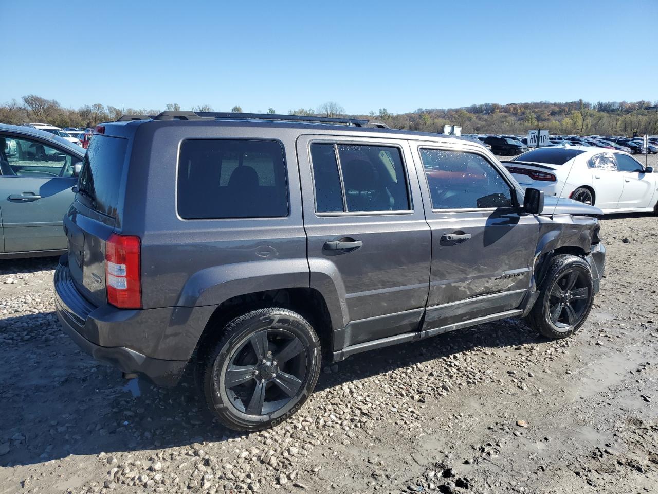 2014 Jeep Liberty (Patriot) VIN 1C4NJPBA9ED812673 Copart auction photo, side damage thumbnail 3