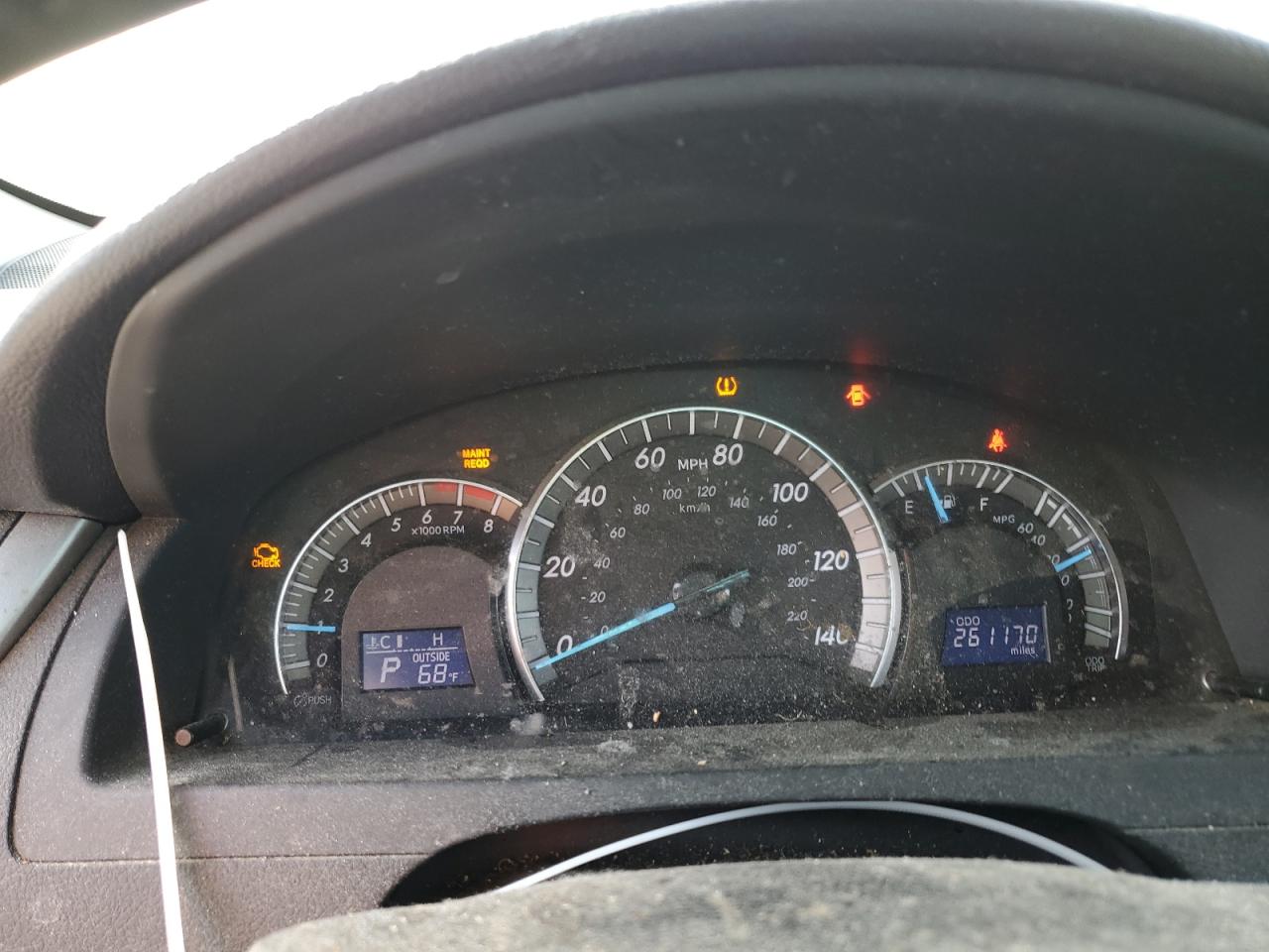 2012 Toyota Camry VIN 4T1BF1FK2CU624655 Copart auction photo, mechanical / normal wear damage thumbnail 9
