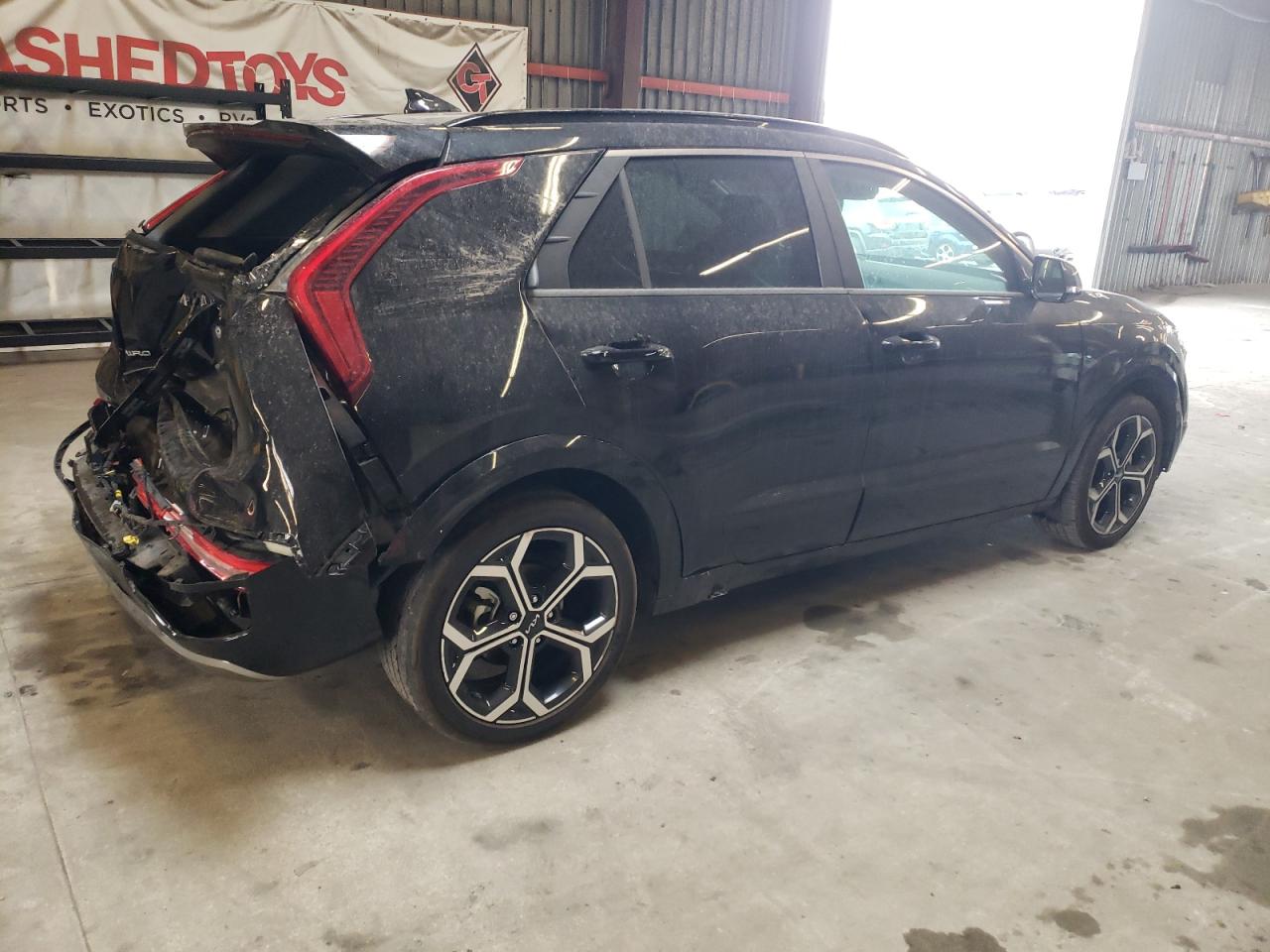 2024 KIA Niro VIN KNDCR3LE5R5153274 Copart auction photo, rear end damage thumbnail 3