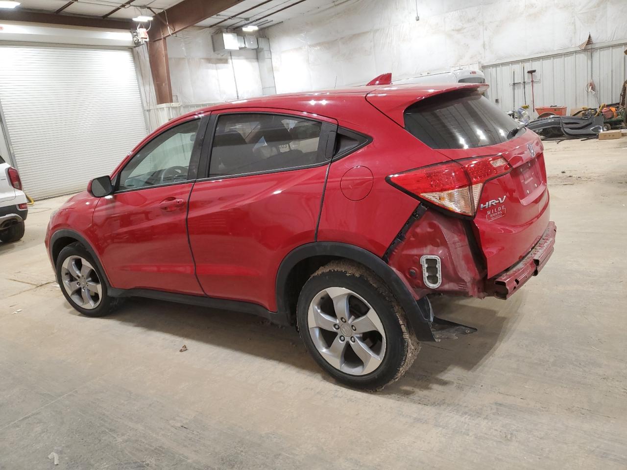 2018 Honda HR-V VIN 3CZRU6H32JG719688 Copart auction photo, side / rear end damage thumbnail 2