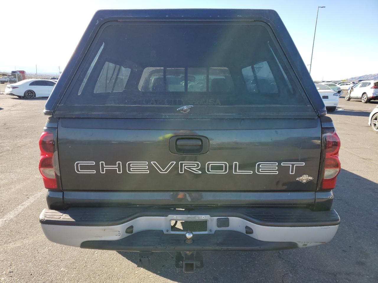 2004 Chevrolet Silverado VIN 1GCEC14X24Z244860 Copart auction photo, all over damage thumbnail 6