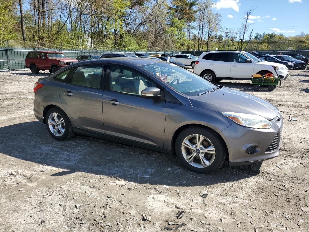 2013 Ford Focus VIN 1FADP3F27DL339906 Copart auction photo, all over damage thumbnail 4