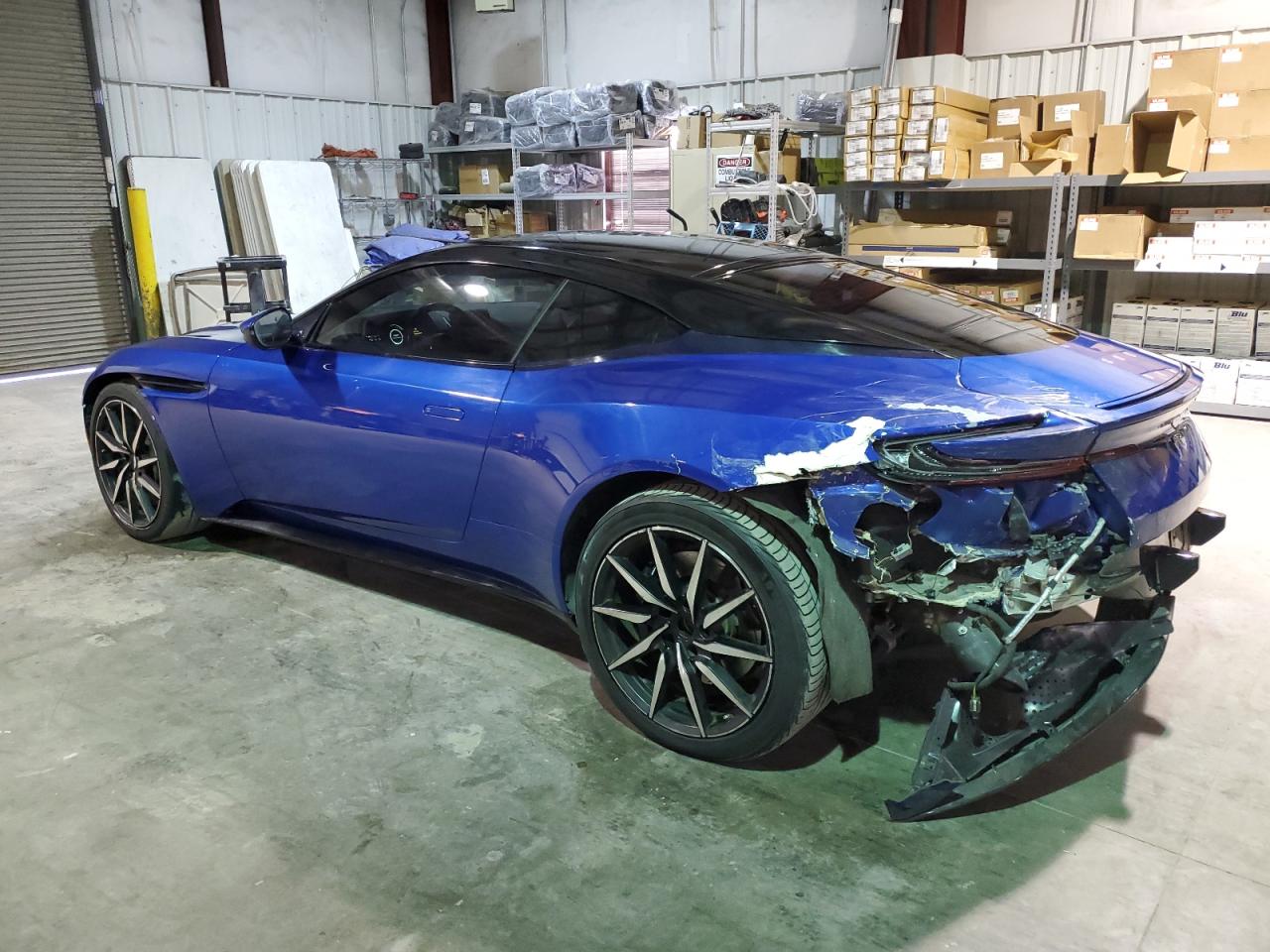2019 Aston Martin DB11 VIN SCFRMFAWXKGL07303 Copart auction photo, rear end damage thumbnail 2
