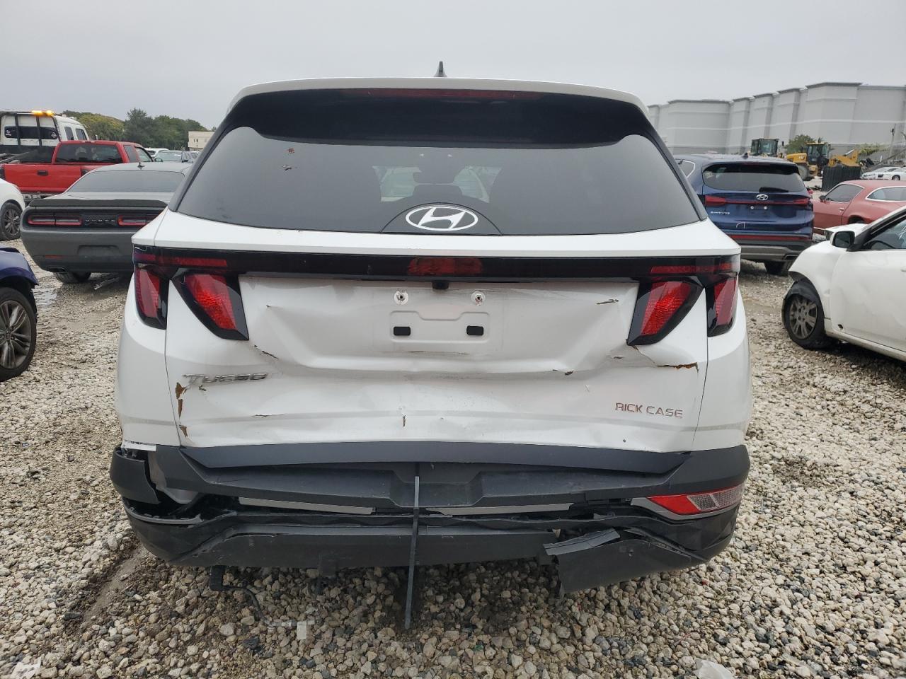 2024 Hyundai Tucson VIN 5NMJB3DE3RH333229 Copart auction photo, rear end damage thumbnail 6
