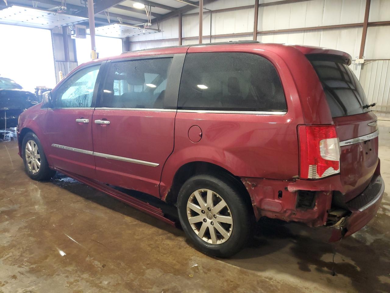 2012 Chrysler Town & Country VIN 2C4RC1CG0CR414466 Copart auction photo, rear end / side damage thumbnail 2