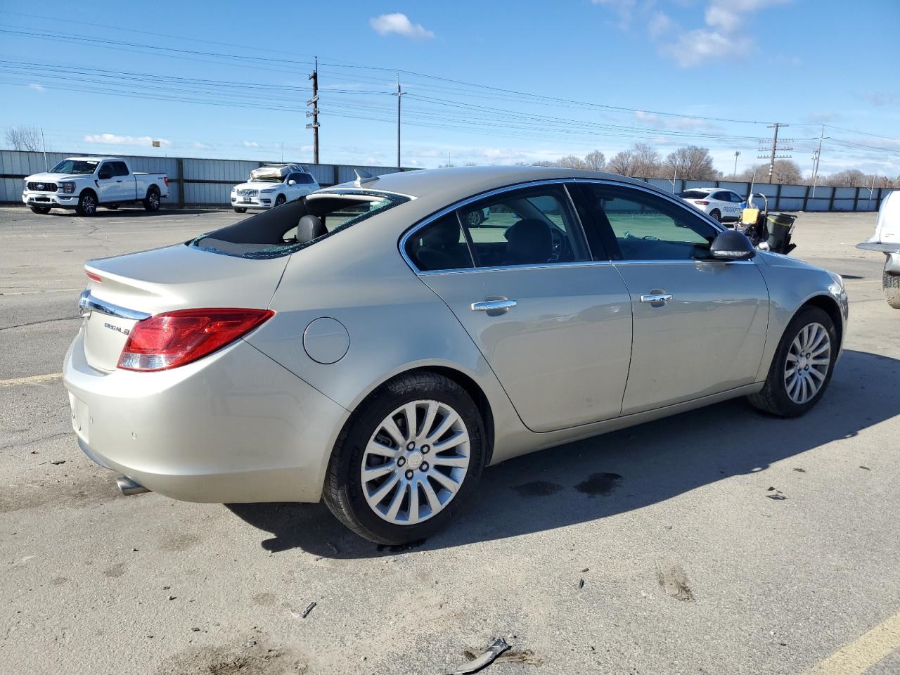 2013 Buick Regal VIN 2G4GS5EV8D9143537 Copart auction photo, rear end damage thumbnail 3