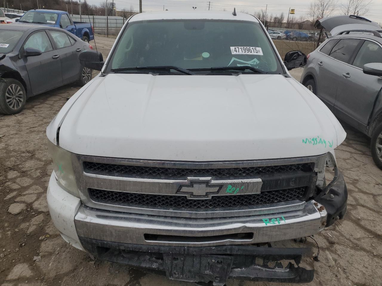 2011 Chevrolet Silverado VIN 1GCRKSE30BZ423711 Copart auction photo, front end damage thumbnail 5