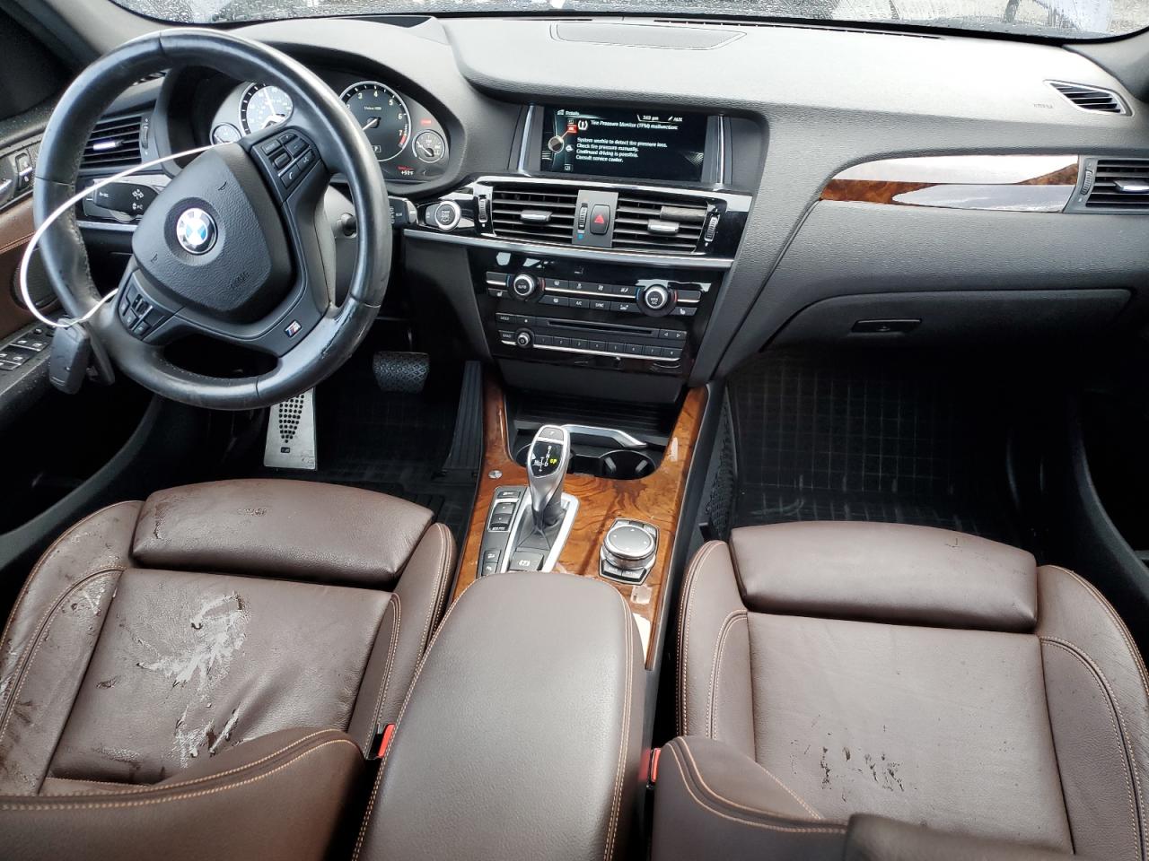 2016 BMW X3 VIN 5UXWX7C59G0S16668 Copart auction photo, side damage thumbnail 8