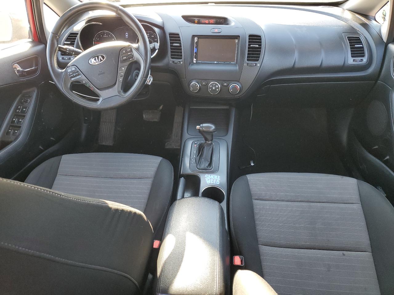 2014 KIA Forte VIN KNAFX4A83E5235968 Copart auction photo, front end damage thumbnail 8