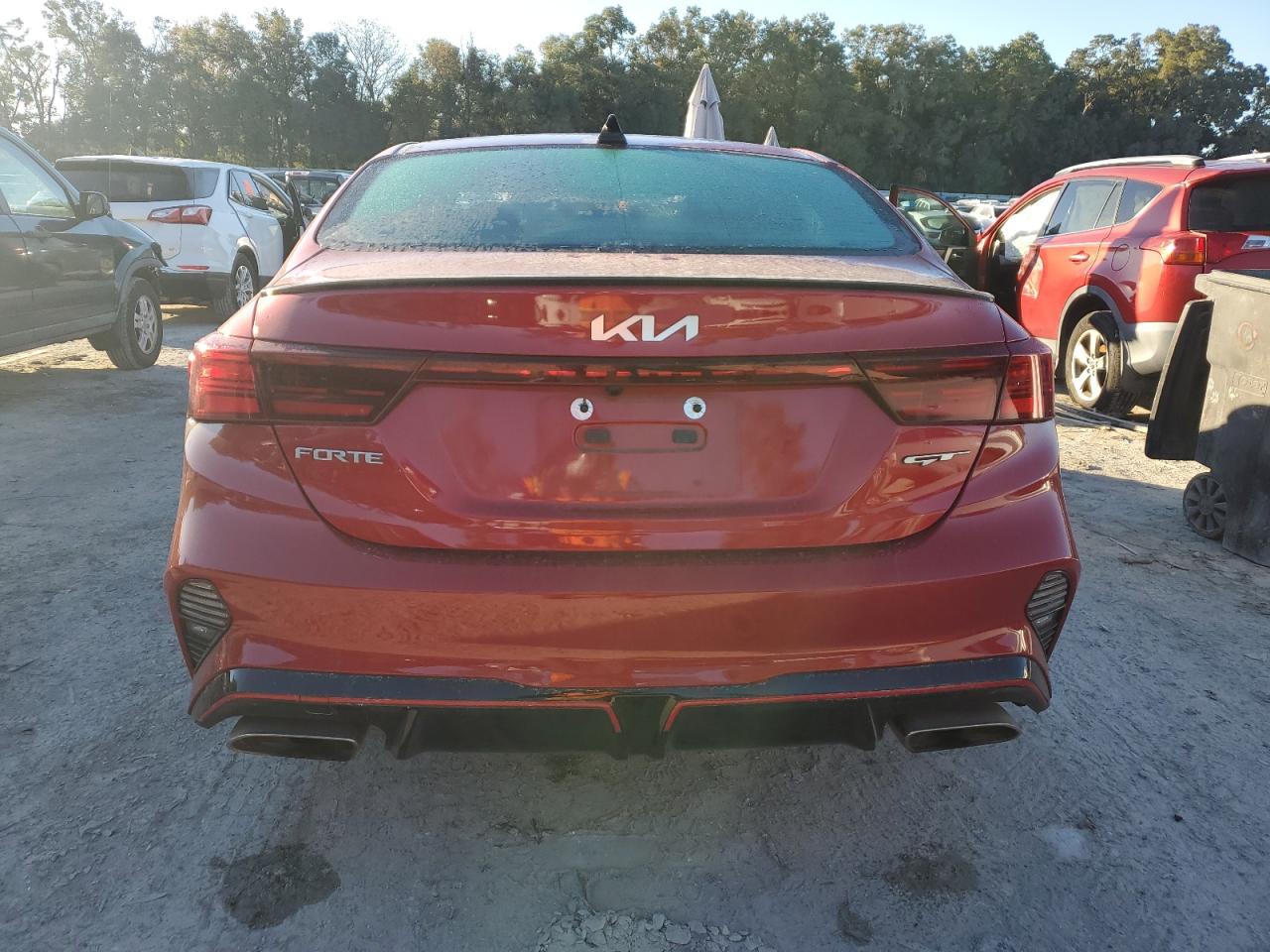 2023 KIA Forte VIN 3KPF44AC9PE513571 Copart auction photo, front end / side damage thumbnail 6