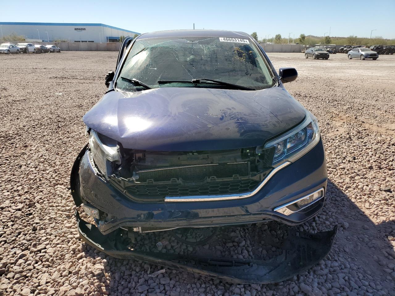 2016 Honda CR-V VIN 3CZRM3H50GG706916 Copart auction photo, front end / side damage thumbnail 5
