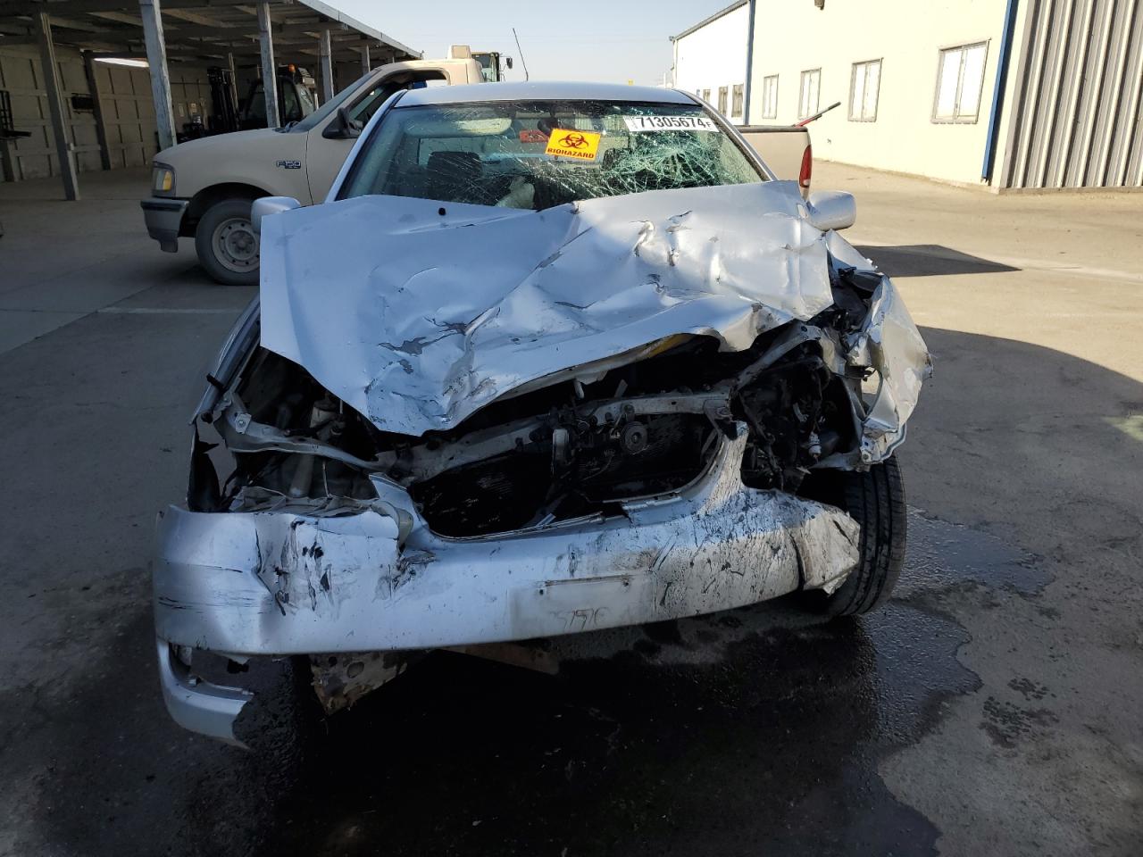 2005 Toyota Corolla VIN 1NXBR32E55Z442471 Copart auction photo, front end / rear end damage thumbnail 5