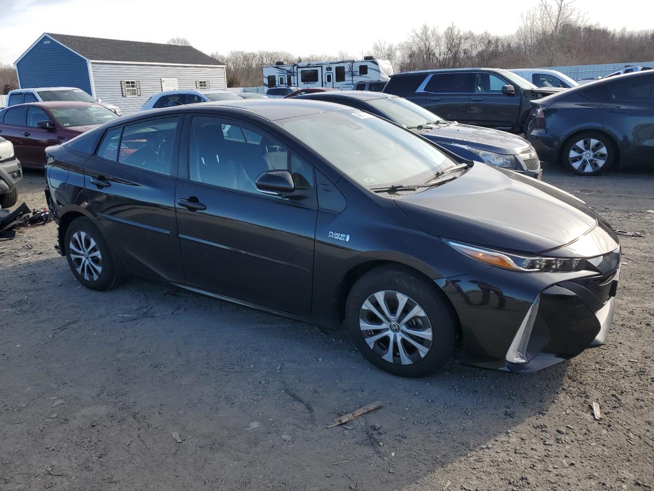 2021 Toyota Prius VIN JTDKAMFP5M3178816 Copart auction photo, rear end / minor dent/scratches damage thumbnail 4