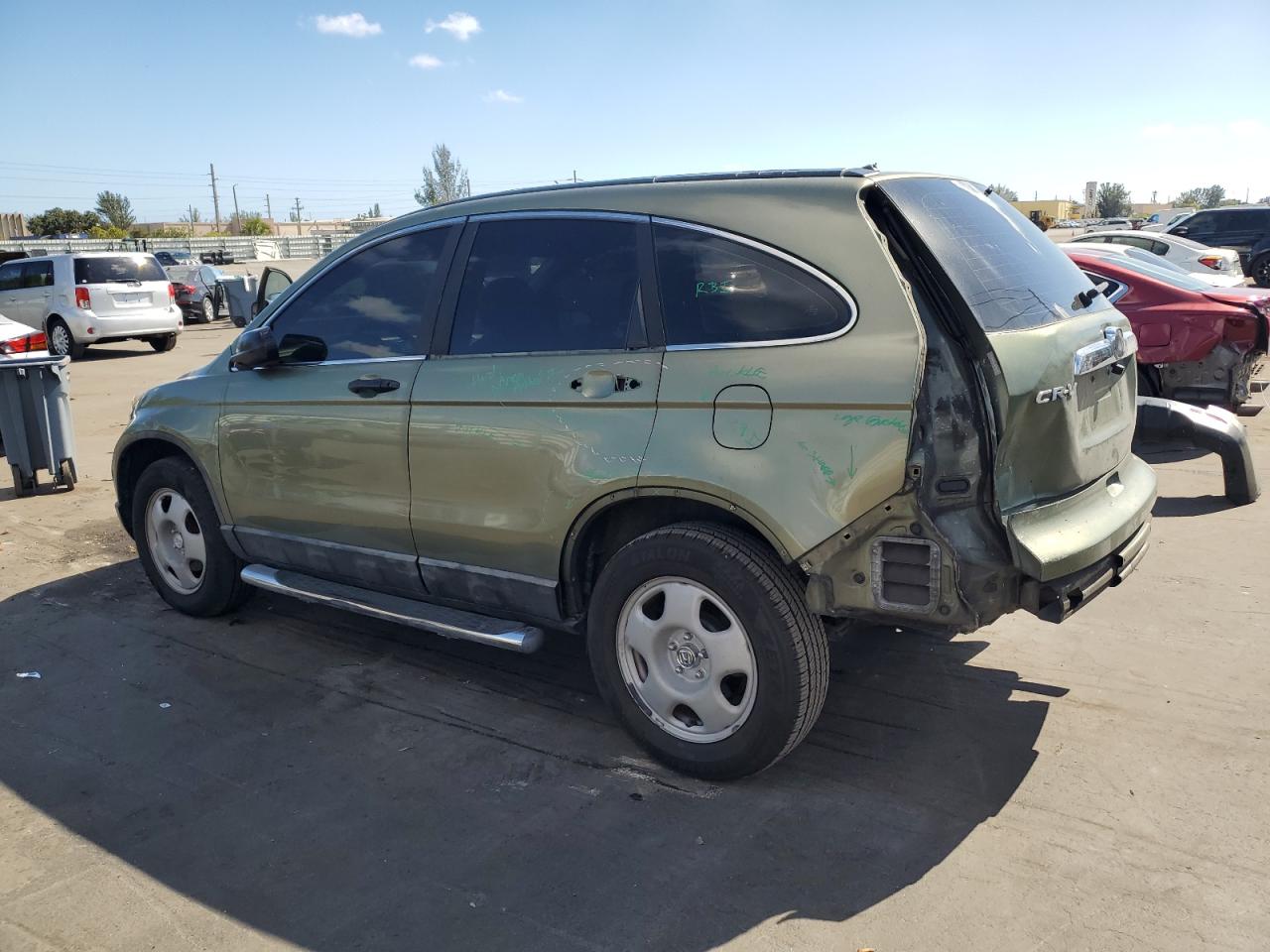 2009 Honda CR-V VIN 5J6RE38319L016397 Copart auction photo, rear end damage thumbnail 2