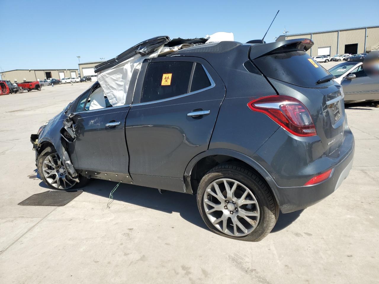 2018 Buick Encore VIN KL4CJ1SB0JB519791 Copart auction photo, rollover / hail damage thumbnail 2
