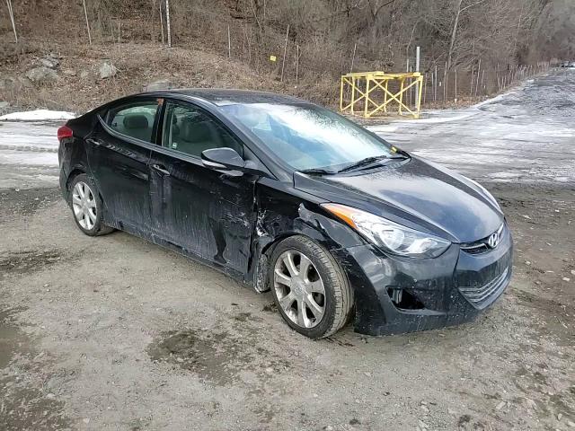 2013 Hyundai Elantra VIN KMHDH4AE5DU635074 Copart auction photo, side / minor dent/scratches damage thumbnail 11