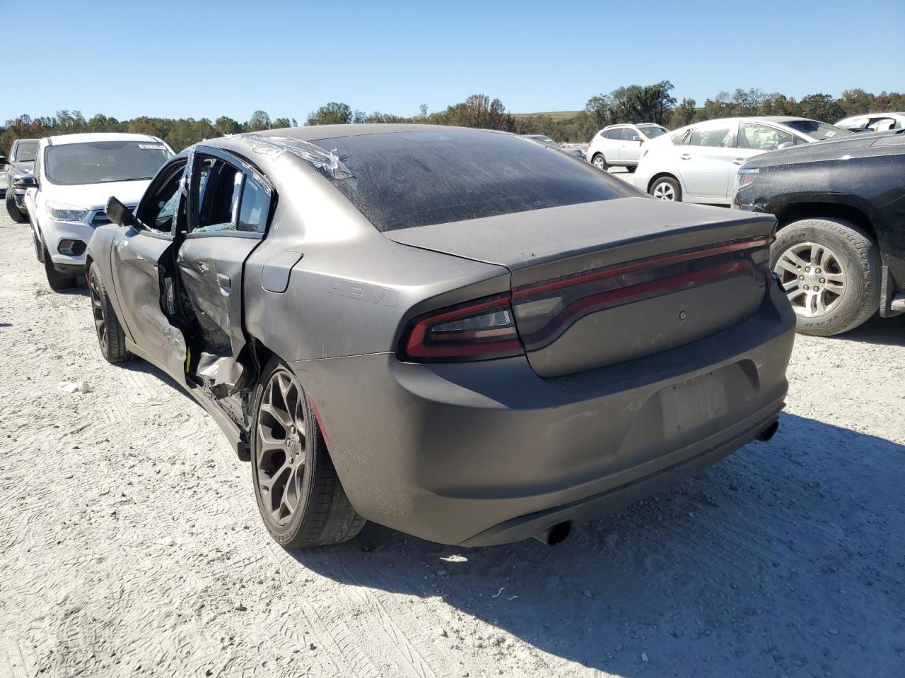 2016 Dodge Charger VIN 2C3CDXKT4GH268187 Copart auction photo, side damage thumbnail 3