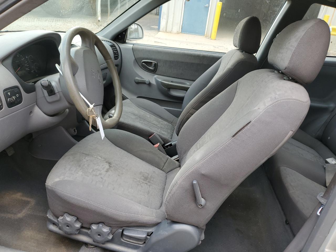 2003 Hyundai Accent VIN KMHCG35CX3U270374 Copart auction photo, rear end / all over damage thumbnail 7