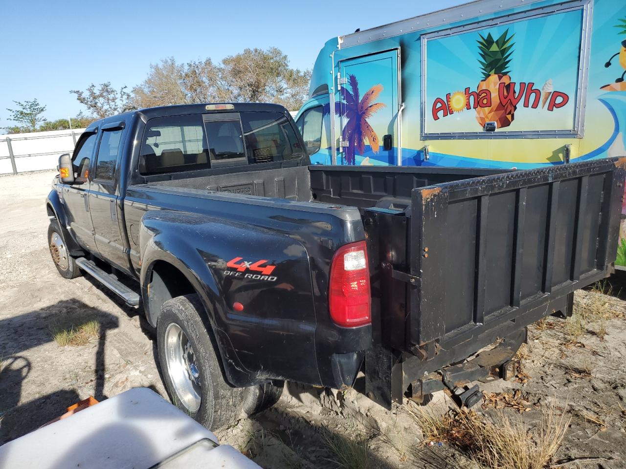 2008 Ford F450 VIN 1FTXW43R78EA00395 Copart auction photo, water/flood damage thumbnail 2