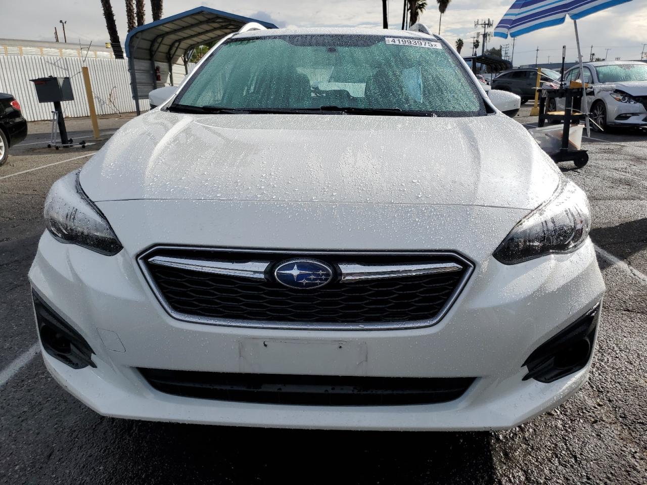 2019 Subaru Impreza VIN 4S3GTAC63K3732135 Copart auction photo, side / rear end damage thumbnail 5