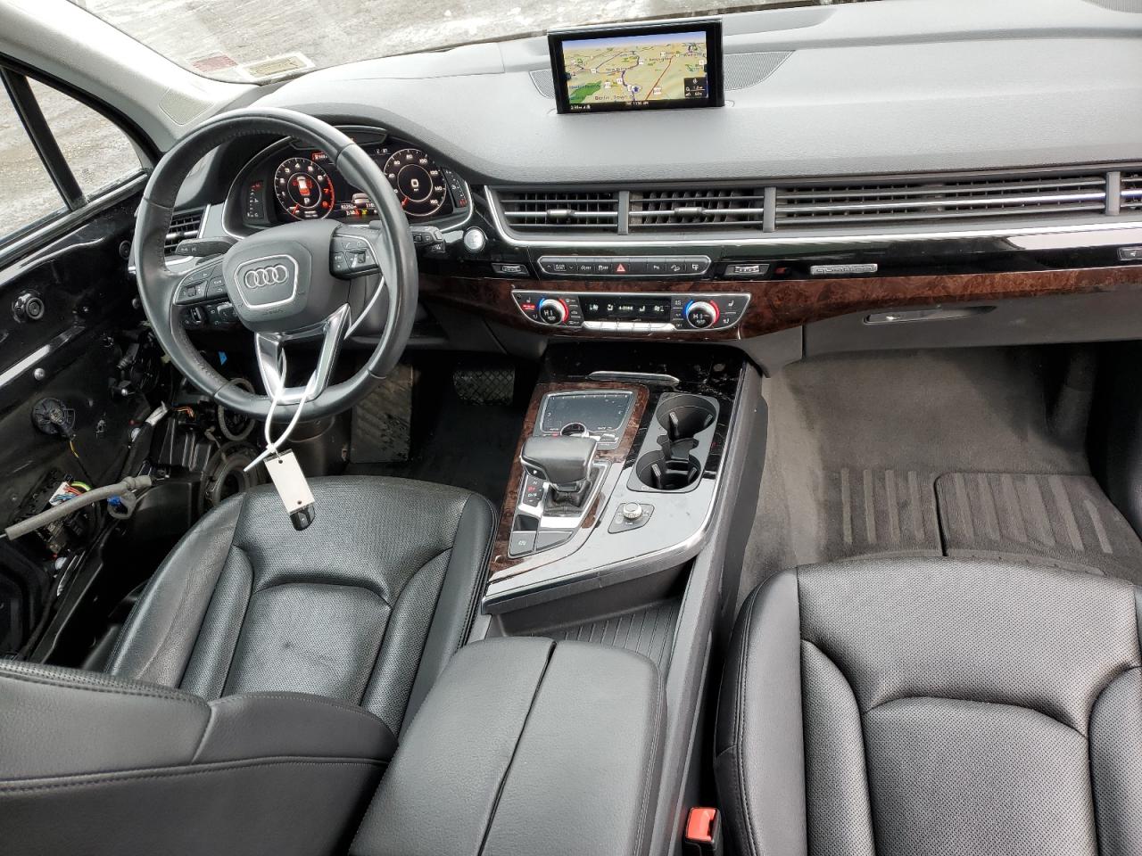2017 Audi Q7 VIN WA1VAAF78HD035803 Copart auction photo, front end / side damage thumbnail 8