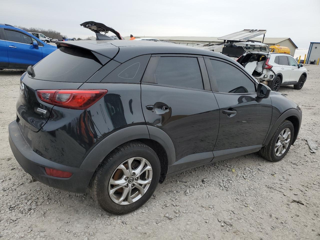 2017 Mazda CX-3 VIN JM1DKDB74H0164750 Copart auction photo, vandalism / side damage thumbnail 3