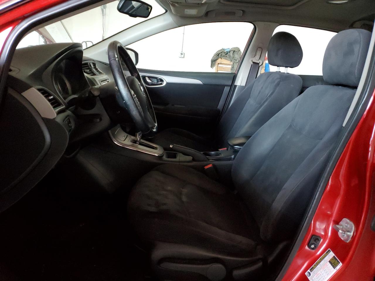 2013 Nissan Sentra VIN 3N1AB7APXDL664871 Copart auction photo, side / front end damage thumbnail 7